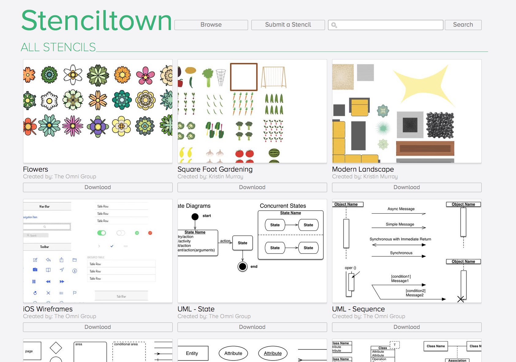 Screenshot of Stenciltown