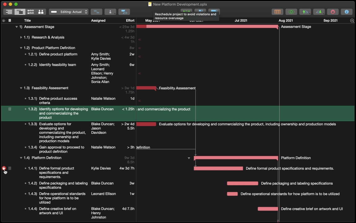 omniplan pro effort duration omniplan pro effort duration