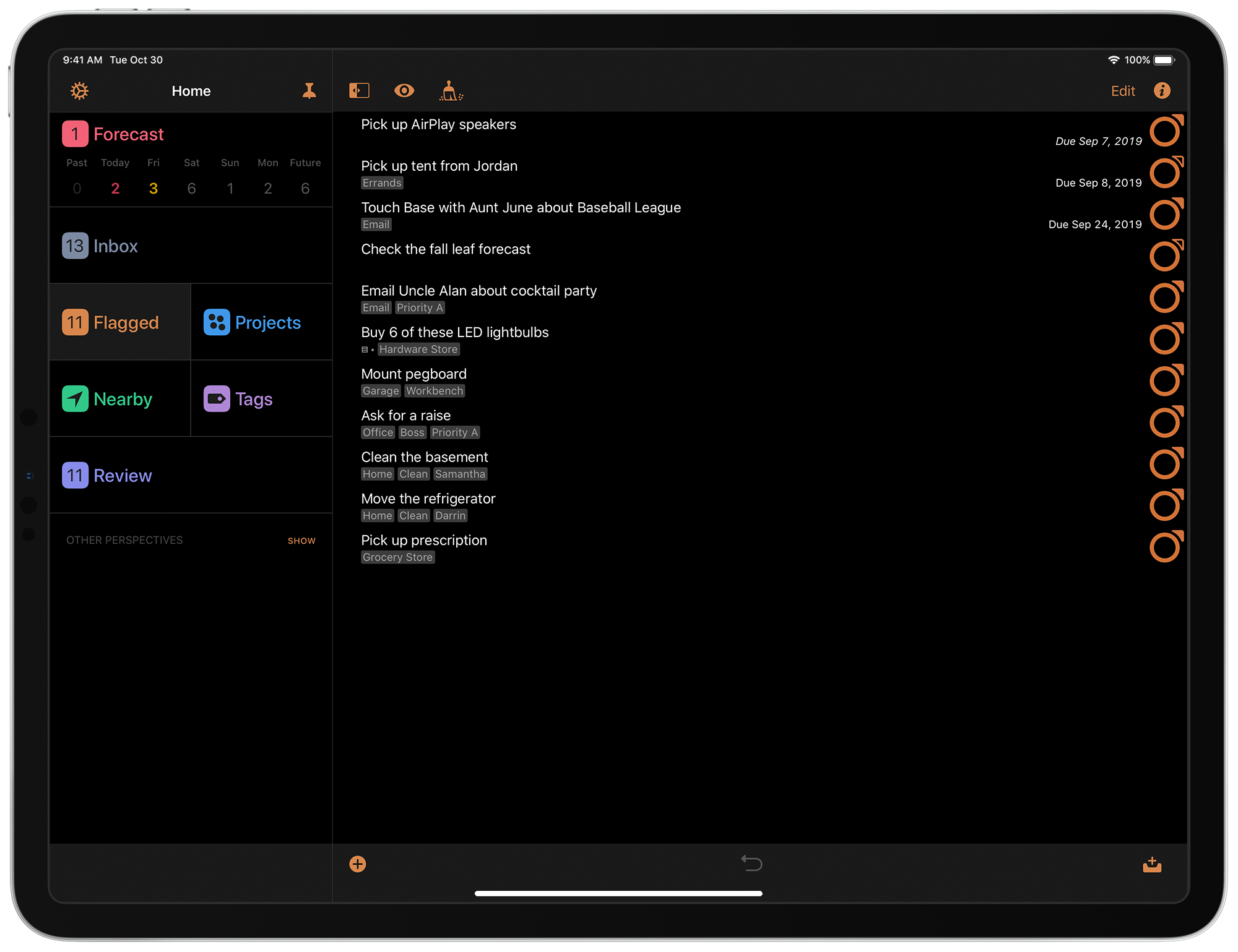 omnifocus priorities omnifocus priorities