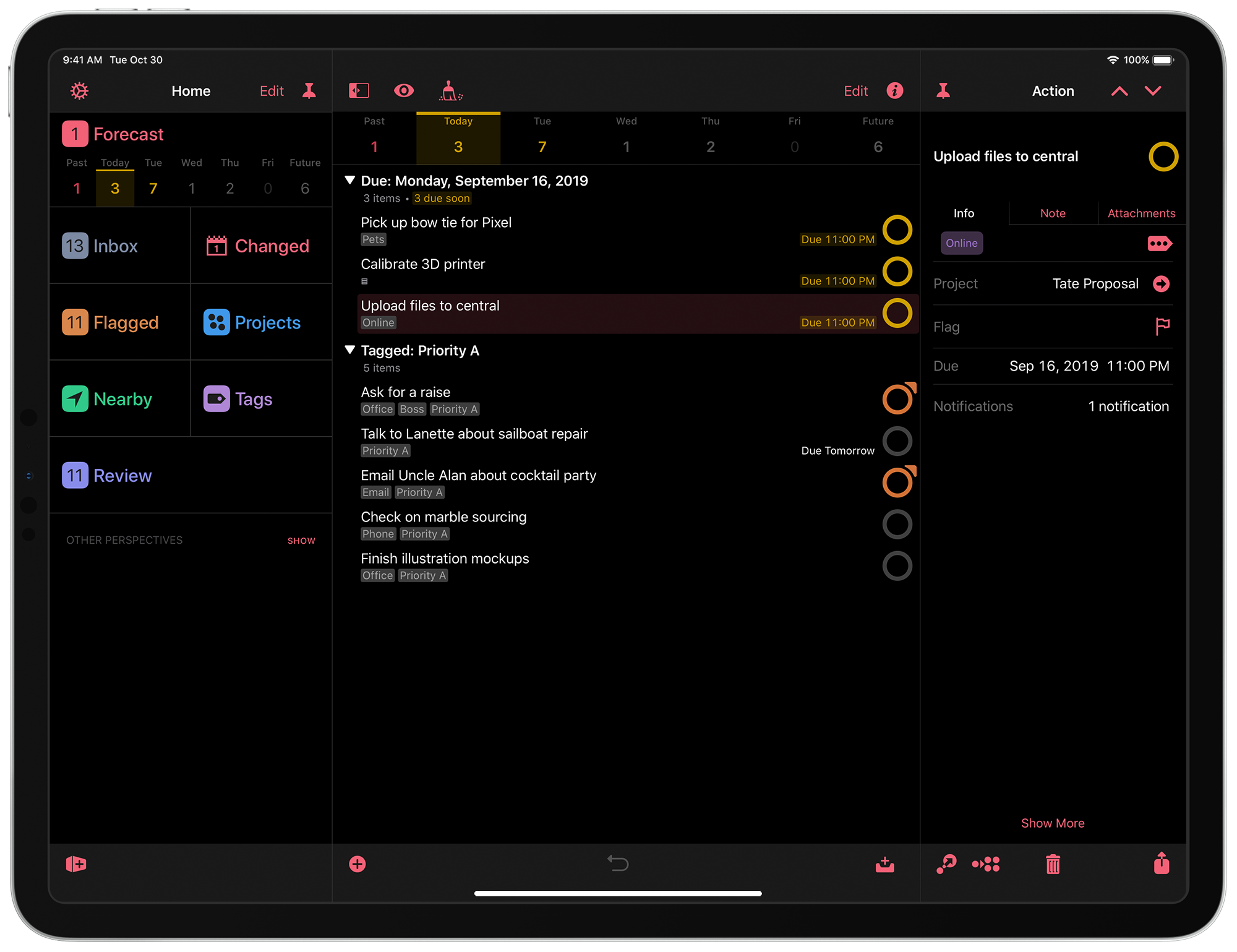 omnifocus priorities omnifocus priorities