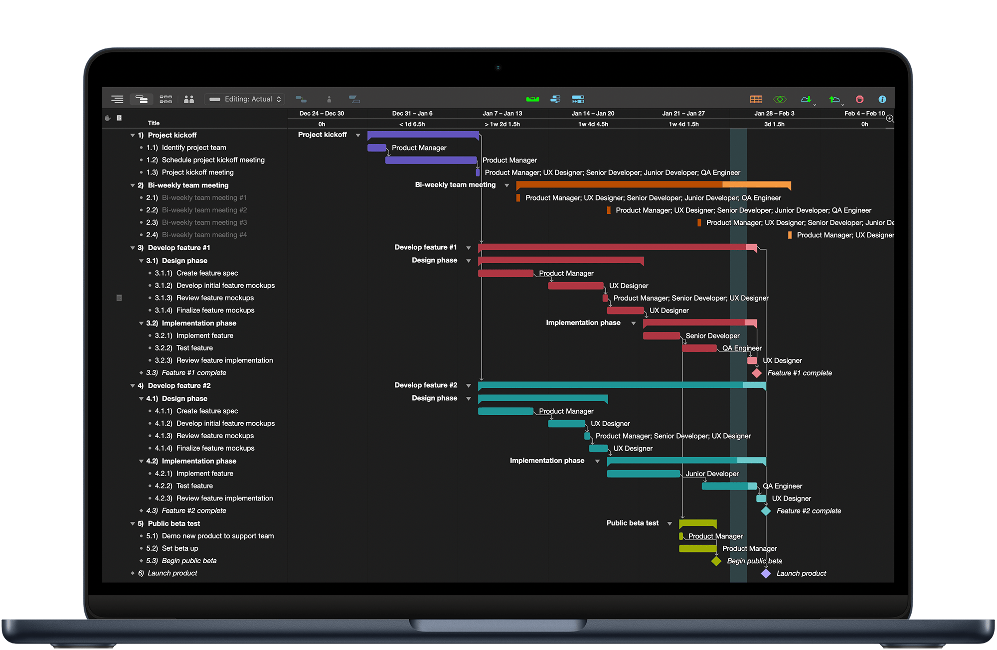 OmniPlan 4 Mac on Mac hardware