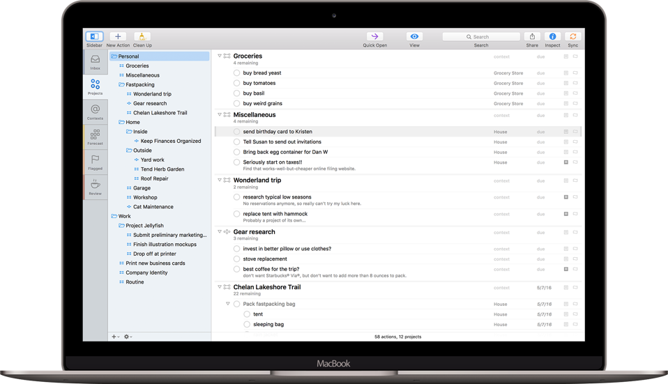 Omnifocus 2    -  10