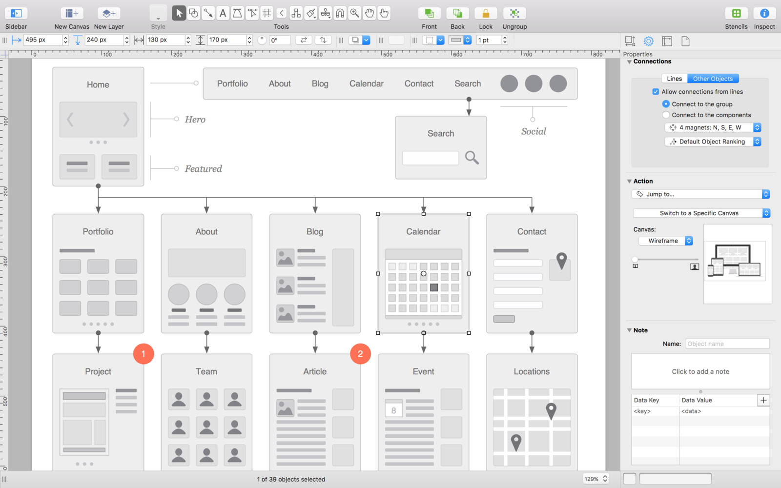 OmniGraffle 7 screenshot