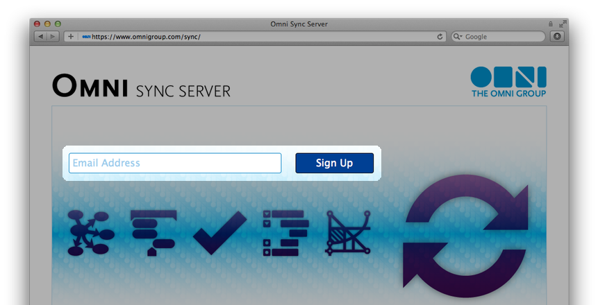 Omni Sync Server Signup